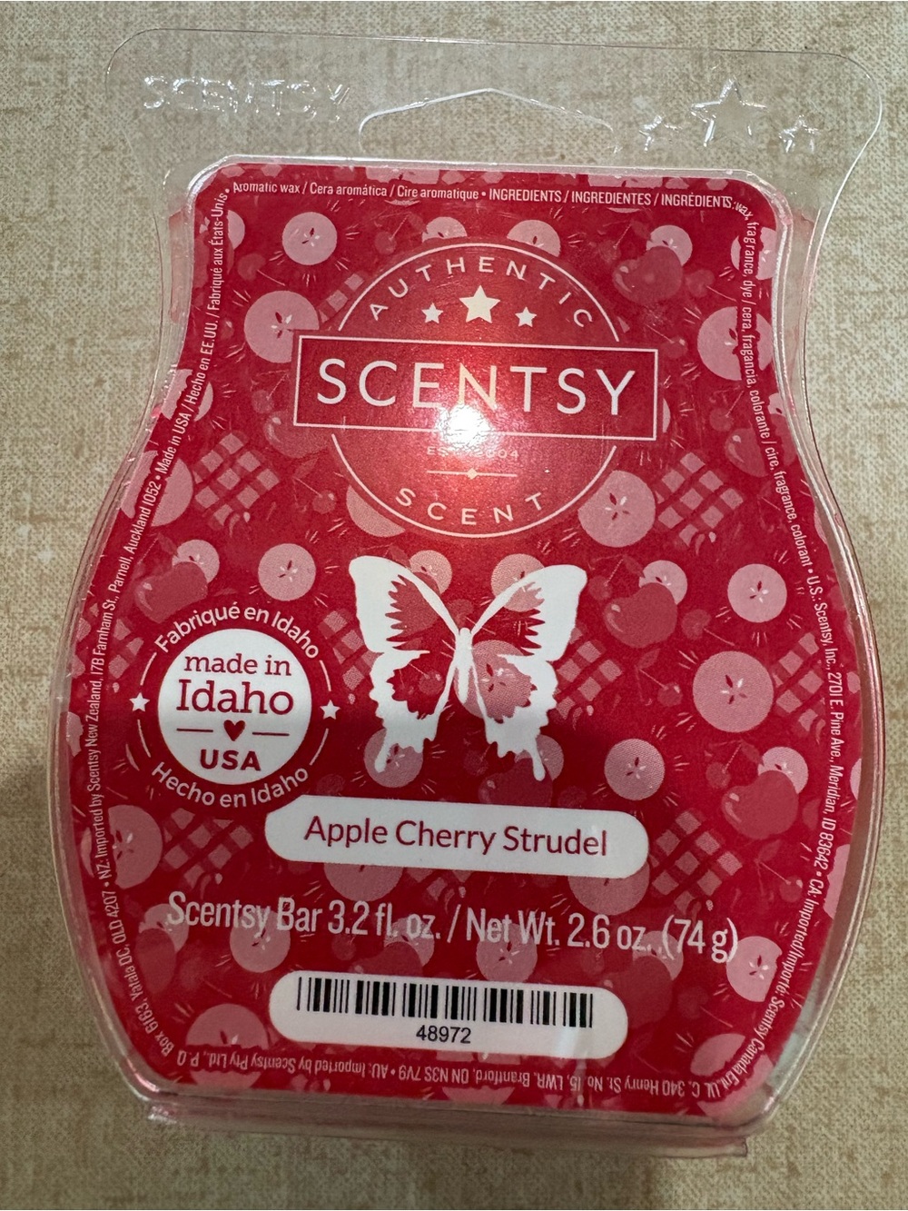 Scentsy wax bar